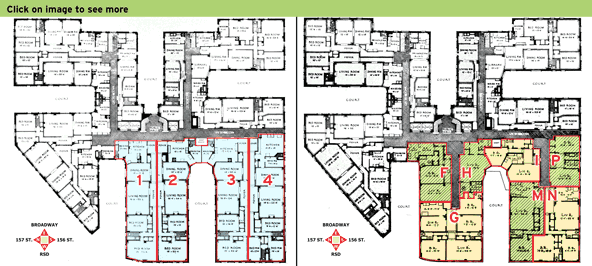 Old and New Floor Plans